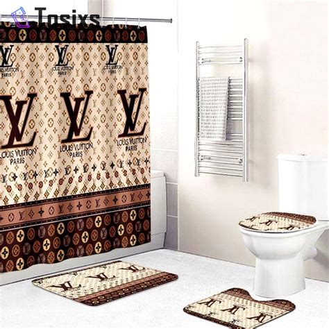 louis vuitton bathroom set.